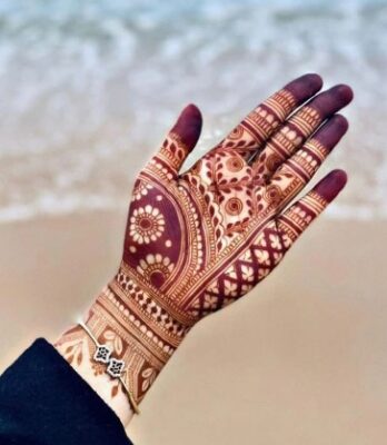 Kids love cute Easy Mehndi Design patterns