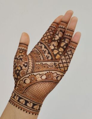 Kids love cute Mehndi Design Easy patterns