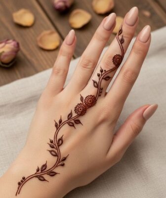 Latest Henna New Mehndi Design rules fashion