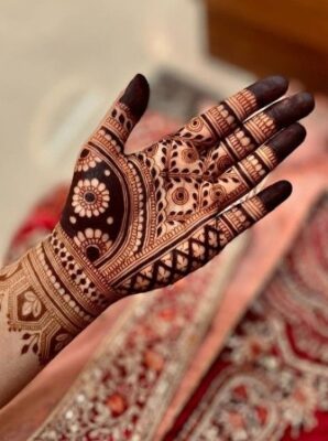 Mehndi Design Photo looks soft and elegant