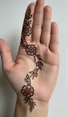 Mehndi Design Simple is always in fashion