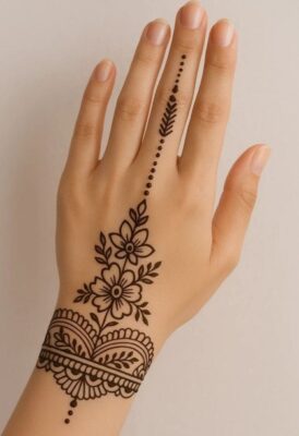 Mehndi Design Simple is trending among girls