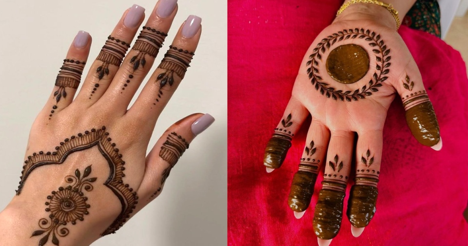 Mehndi Design Simple
