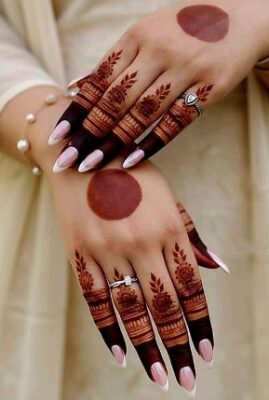Mehndi lovers adore intricate Back Hand Mehndi Design styles