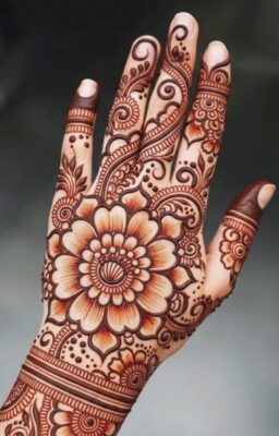 Modern Arabic Mehndi Design is trending everywhere