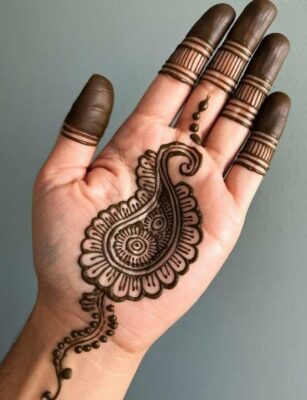 Modern Henna New Mehndi Design is very stylish