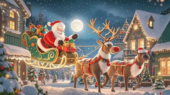 Nature Christmas Wallpaper feels peaceful