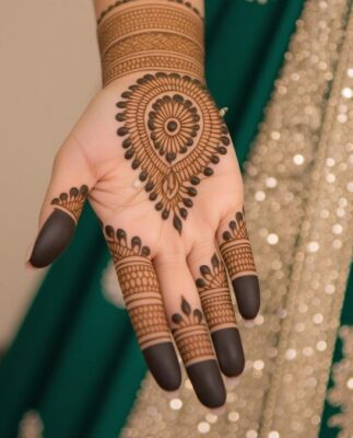 New Arabic Mehndi Design