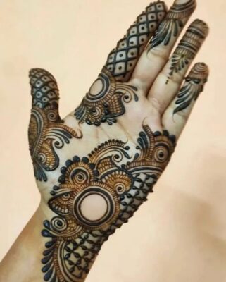 New Mehndi Design Front Hand fits every outfit