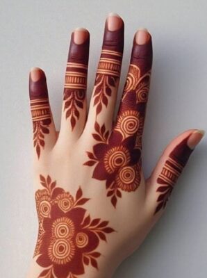 New Stylish Full Hand Mehndi Design fits every style
