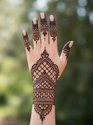 Peacock Mehndi Designs Image looks royal