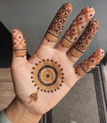 Premium Easy Mehndi Design adds a rich touch