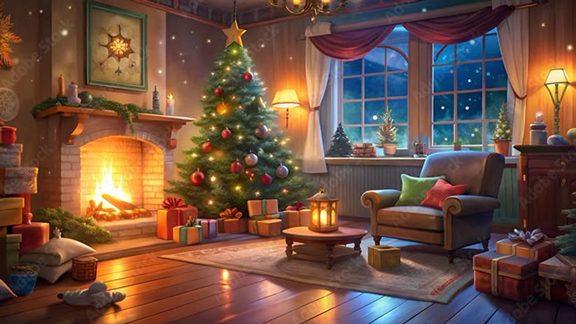 Red Christmas Wallpaper feels classic