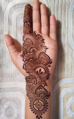 Simple Mehndi Design Easy And Beautiful