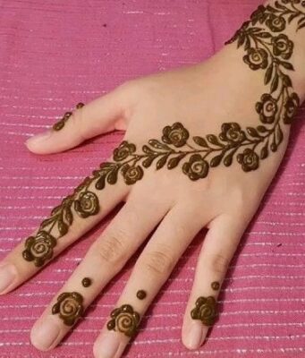 Simple Mehndi Design New suits every outfit style