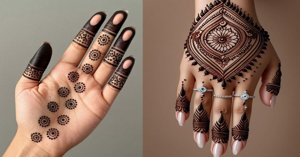 Simple Mehndi Design New