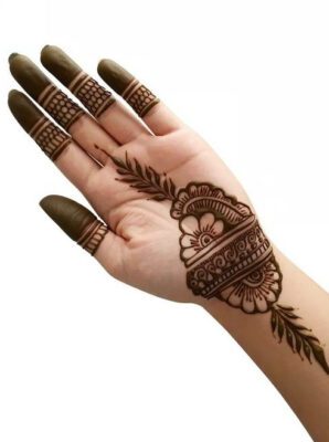 Simple Mehndi Designs Image is easy to apply