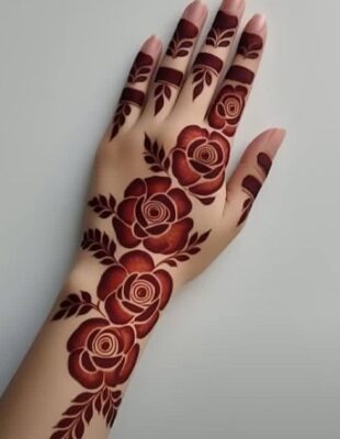 Trendy girls love Stylish Full Hand Mehndi Design