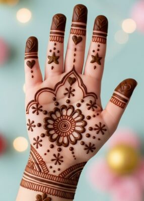Unique Mehndi Designs Image stands out more