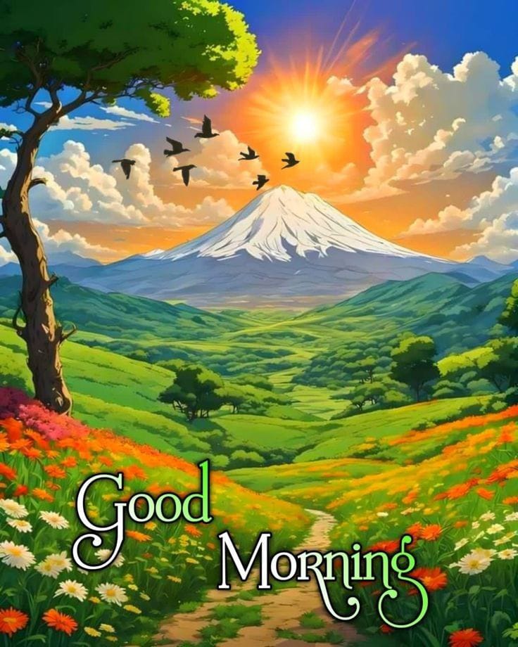 A simple Good Morning can uplift someone’s mood instantly