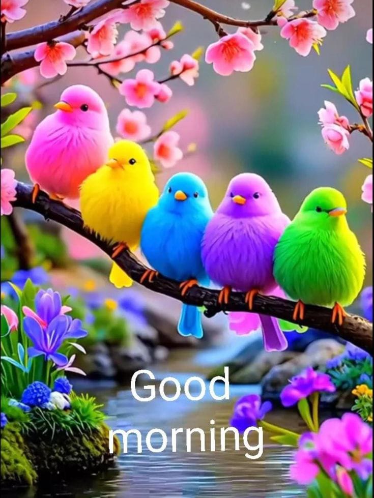 Colorful Good Morning Images lift the mood
