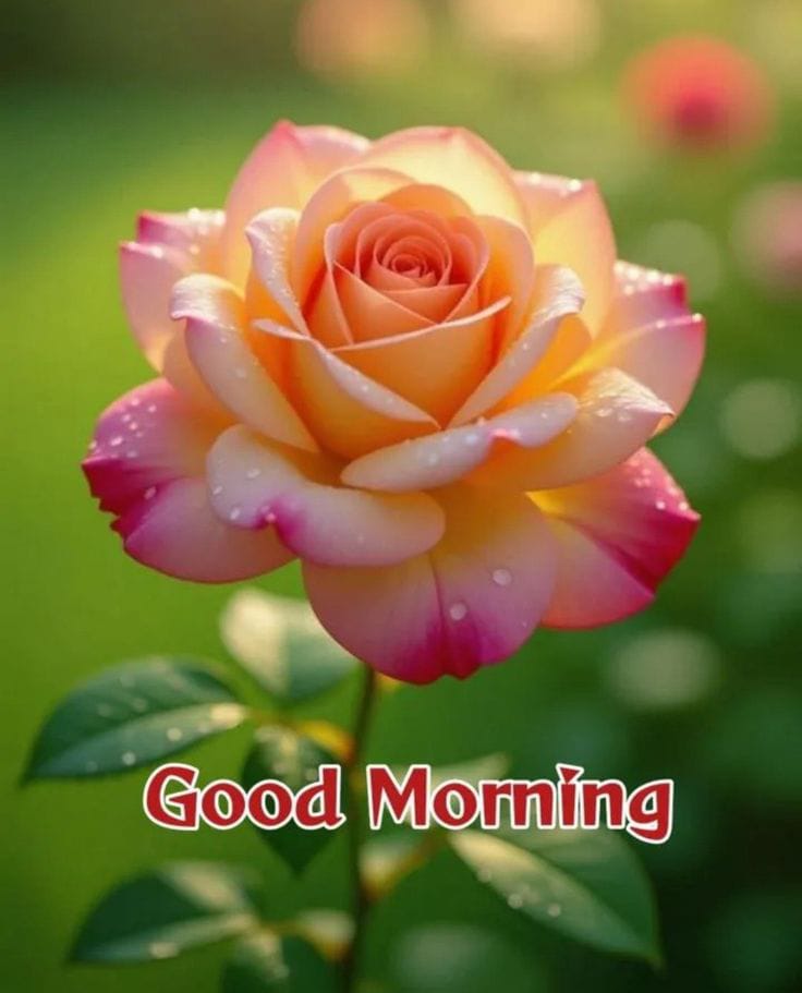 Every new day starts with a beautiful Good Morning blessing