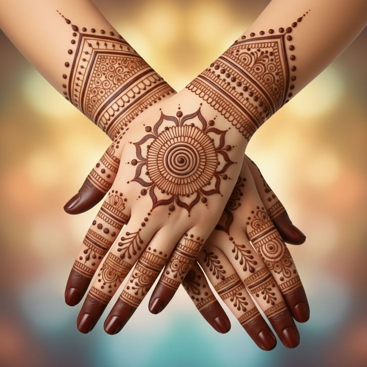 Festival Mehndi Design brings charm to celebrations
