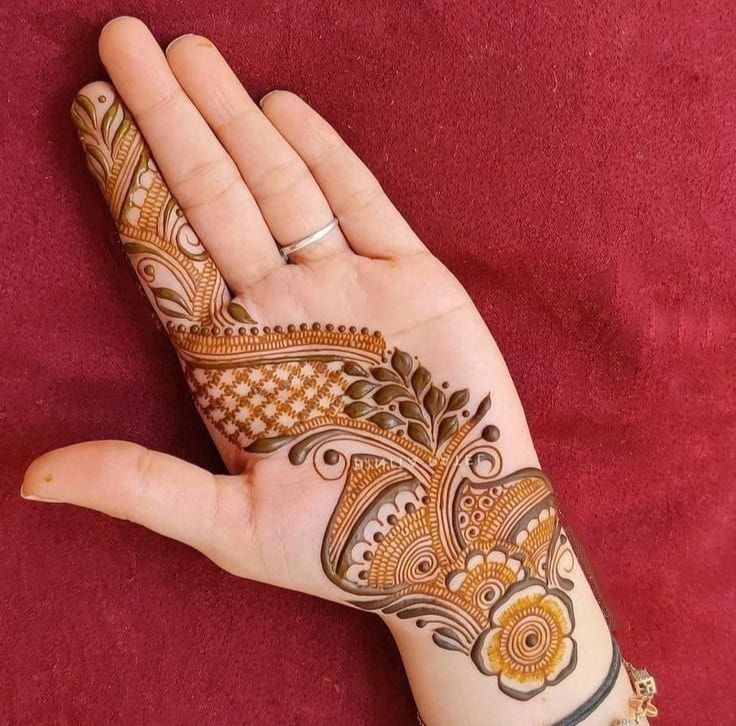 Kids also like cute arabic mehndi design styles