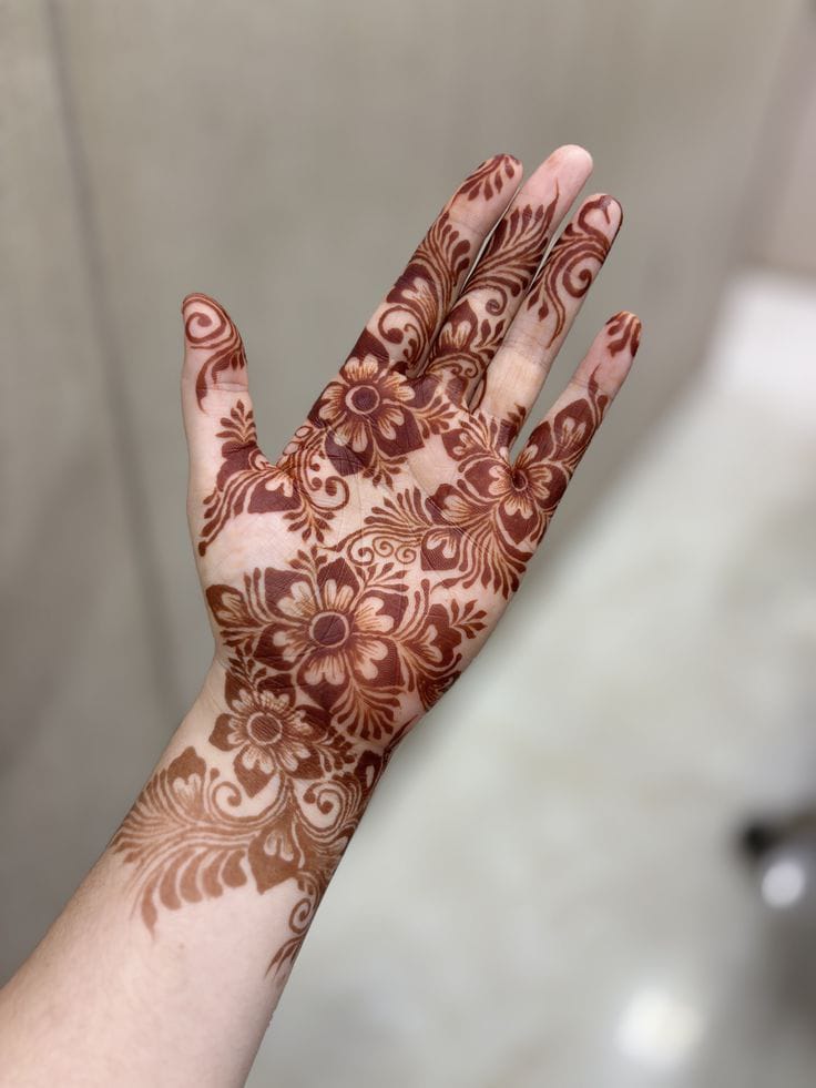 Mehndi Design Photo Full Hand