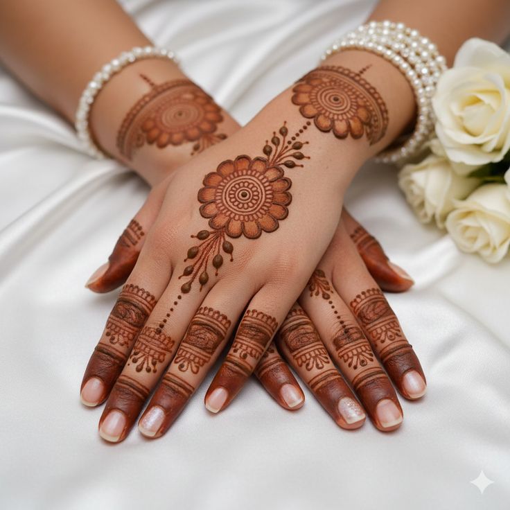 Modern Mehndi Design brings trendy patterns for young girls