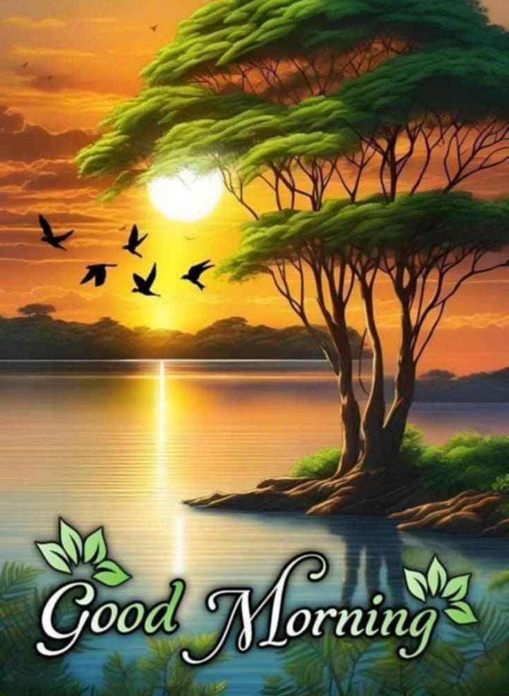 Nature looks more beautiful when you whisper Good Morning