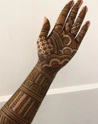Bridal Mehndi Design highlights the beauty of hands