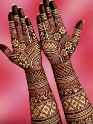 Bridal Mehndi Design is chosen with great care