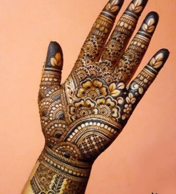 Bridal Mehndi Design is loved for its intricate work