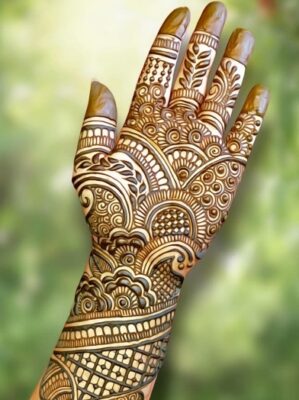 Bridal Mehndi Design takes time but gives beautiful results