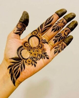 Easy Mehndi Design saves time and effort