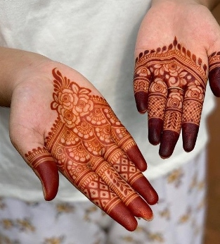 Easy Mehndi Designs save time and effort