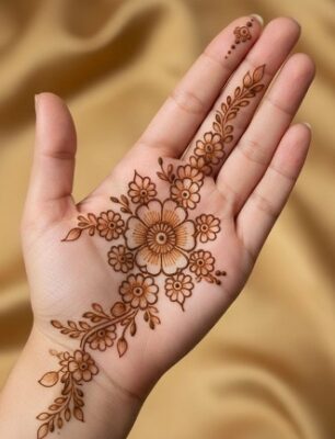 Everyone admires a beautiful Simple Mehndi Design