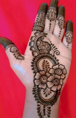 Full Hand Mehndi Design gives a royal and elegant look