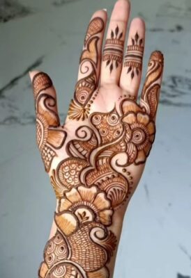 Full Hand Mehndi Design never goes out of style