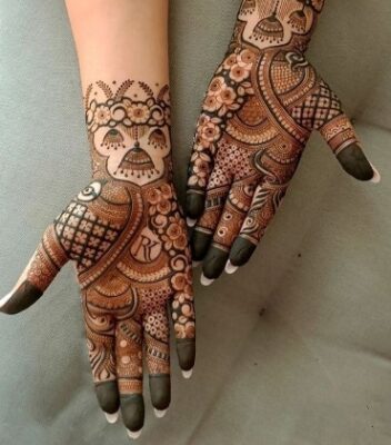 Henna New Mehndi Design gives a clean appearance