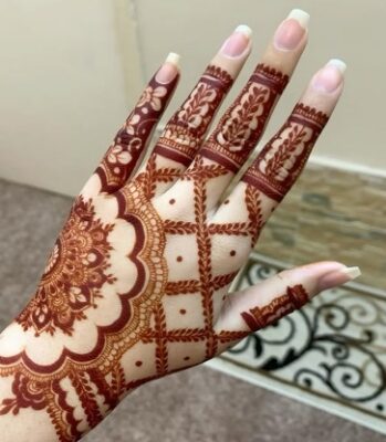 Mehndi Design Back Hand adds charm to hands