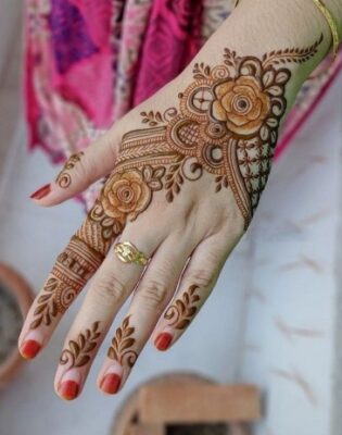 Mehndi Design Back Hand is perfect for modern looks