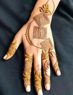 Mehndi Design Back Hand looks beautiful in photos