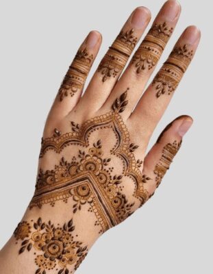 Mehndi Design Back Hand suits both casual and festive wear