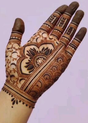 Mehndi Design Easy And Beautiful saves time and effort