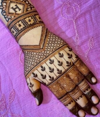 Mehndi Design Photo adds charm to hand beauty