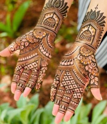 Mehndi Design Photo highlights fine detailing
