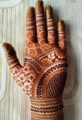 Mehndi Design Photo is popular on social media