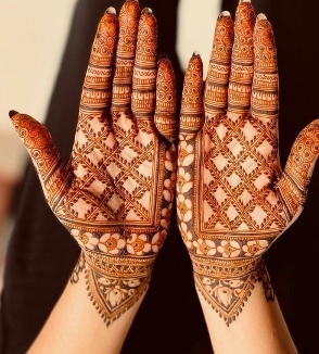 Mehndi Design Simple feels light and neat
